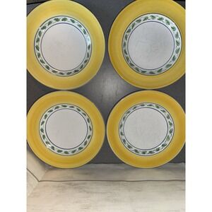 4 Lot Herend Village Pottery‎ Elizabeth Barrette Roache 1993 Dinner Plates